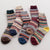 Men's Fashion Printing Wool Crew Socks