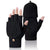 Men's Half Finger Flip Cover Gloves With Cover Cashmere Gloves Knitted Thickened Warm Fleece-Lined Excerpted Gloves