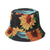 Men's Hip-hop Poker Flat Eaves Bucket Hat