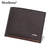 Men's Letter Pu Leather Open Wallets