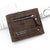 Men's Letter Pu Leather Open Wallets