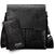 Men's Letter Pu Leather Zipper Shoulder Bag