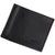 Men's Letter Solid Color Pu Leather Open Wallets