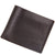 Men's Letter Solid Color Pu Leather Open Wallets