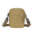 Men's Nylon Solid Color Streetwear Square Zipper Shoulder Bag