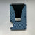 Men's Plaid Carbon Fiber Microfiber Open Card Holders