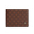 Men's Plaid Pu Leather Open Wallets