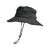 Men's Punk Roman Style British Style Color Block Elastic Drawstring Design Wide Eaves Bucket Hat