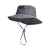 Men's Punk Roman Style British Style Color Block Elastic Drawstring Design Wide Eaves Bucket Hat