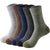 Men's Retro Stripe Solid Color Cotton Ankle Socks 1 Set