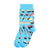 Men's Simple Style Animal Cotton Printing Crew Socks A Pair