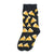 Men's Simple Style Animal Cotton Printing Crew Socks A Pair