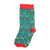 Men's Simple Style Animal Cotton Printing Crew Socks A Pair