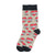 Men's Simple Style Animal Cotton Printing Crew Socks A Pair