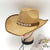 Men's Simple Style Solid Color Big Eaves Straw Hat