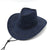 Men's Simple Style Solid Color Big Eaves Straw Hat