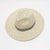 Men's Simple Style Solid Color Big Eaves Straw Hat