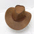 Men's Simple Style Solid Color Big Eaves Straw Hat