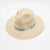 Men's Simple Style Solid Color Big Eaves Straw Hat