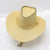 Men's Simple Style Solid Color Big Eaves Straw Hat