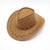 Men's Simple Style Solid Color Big Eaves Straw Hat