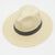 Men's Simple Style Solid Color Big Eaves Straw Hat