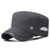 Men's Simple Style Solid Color Curved Eaves Ivy Cap