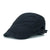 Men's Simple Style Solid Color Flat Eaves Newsboy Cap