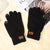 Men's Simple Style Solid Color Gloves