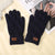 Men's Simple Style Solid Color Gloves