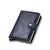 Men's Solid Color Pu Leather Buckle Card Holder