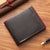 Men's Solid Color Pu Leather Buckle Wallets