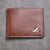 Men's Solid Color Pu Leather Flip Cover Small Wallets