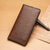 Men's Solid Color Pu Leather Flip Cover Wallets