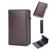 Men's Solid Color Pu Leather Open Card Holders