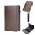 Men's Solid Color Pu Leather Open Card Holders