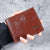 Men's Solid Color Pu Leather Open Small Wallets