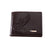 Men's Solid Color Pu Leather Open Small Wallets