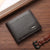 Men's Solid Color Pu Leather Open Wallets