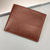 Men's Solid Color Pu Leather Open Wallets