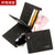 Men's Solid Color Pu Leather Open Wallets