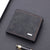 Men's Solid Color Pu Leather Open Wallets