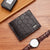 Men's Solid Color Pu Leather Open Wallets