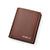 Men's Solid Color Pu Leather Open Wallets