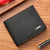 Men's Solid Color Pu Leather Open Wallets