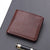 Men's Solid Color Pu Leather Wallets