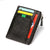 Men's Solid Color Pu Leather Zipper Wallets