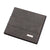 Men's Wallet Short Wallet Retro Zipper Bag Horizontal Casual Frosted Multi-card Pocket Small Wallet