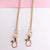 Metal Bags Chain Girls Slung Over One Shoulder Phone Cover Lanyard Lanyard Lobster Buckle 110cm Gold Iron Chain Shoulder Strap