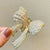 Metal Butterfly Hairpin Women's High-grade Temperament Half-tie Hair Tassel Pendant Hair Accessories  New Back Head Clip